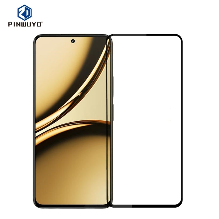 For Realme Narzo 70 Pro MOFI 9H 2.5D Full Screen Tempered Glass Film(Black) - Realme Tempered Glass by MOFI | Online Shopping South Africa | PMC Jewellery