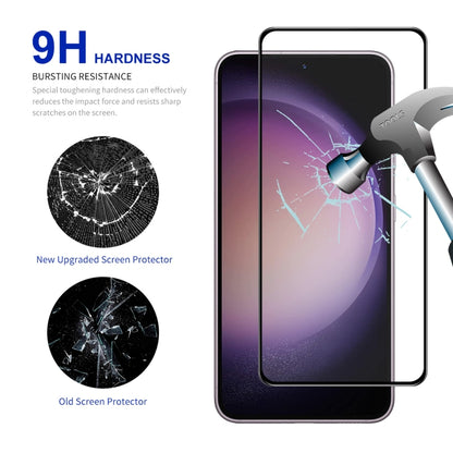 For Samsung Galaxy S24 5G ENKAY Hat-Prince 0.18mm High Aluminum-silicon Tempered Glass Film, Support Ultrasonic Fingerprint Unclock - Galaxy S24 5G Tempered Glass by ENKAY | Online Shopping South Africa | PMC Jewellery | Buy Now Pay Later Mobicred