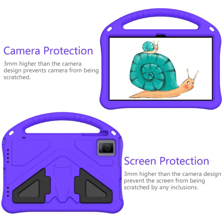 For T-Mobile REVVL Tab 10.36 2023 EVA Shockproof Tablet Case with Holder(Purple) - Others by PMC TechLife | Online Shopping South Africa | PMC TechLife | Buy Now Pay Later Mobicred