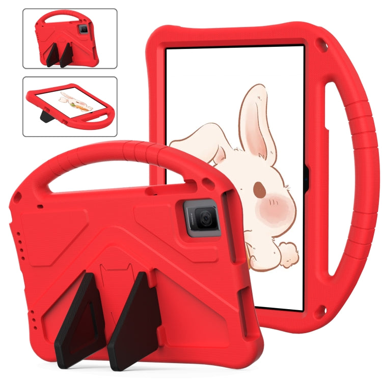 For T-Mobile REVVL Tab 10.36 2023 EVA Shockproof Tablet Case with Holder(Red) - Others by PMC TechLife | Online Shopping South Africa | PMC TechLife | Buy Now Pay Later Mobicred