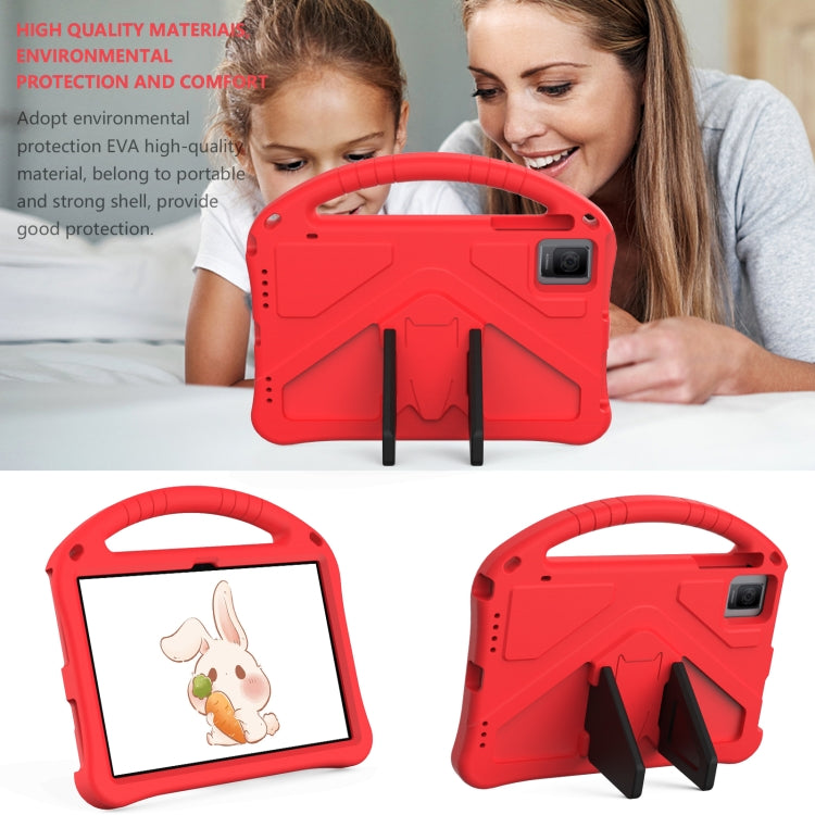 For T-Mobile REVVL Tab 10.36 2023 EVA Shockproof Tablet Case with Holder(Red) - Others by PMC TechLife | Online Shopping South Africa | PMC TechLife | Buy Now Pay Later Mobicred