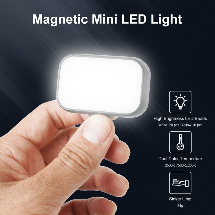 VLOGLITE W40 For DJI Mini / Feiyu Scorp Mini Handheld Stabilizers Magnetic Beauty Fill Light - free shipping - PMC TechLife - Order now!