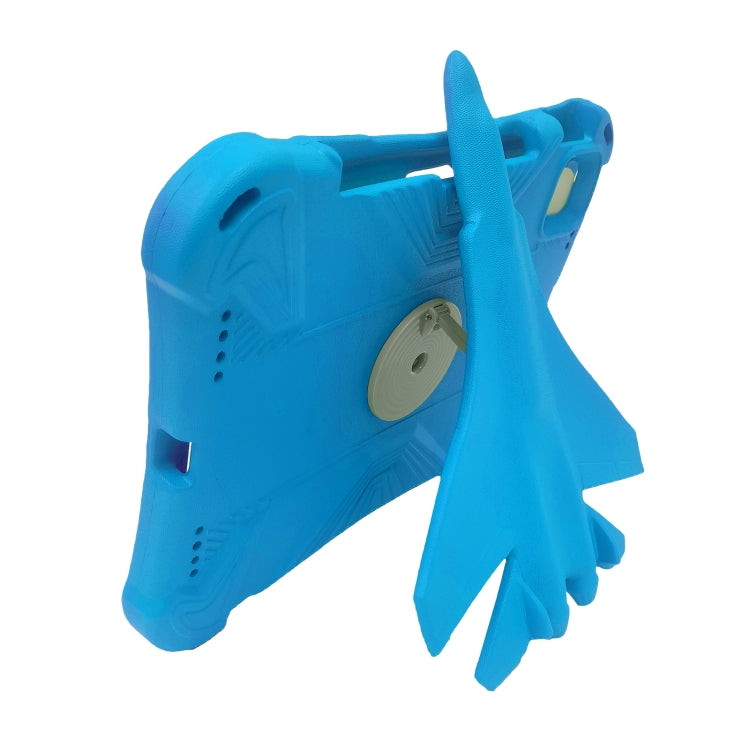 For iPad Pro 11 2024 360 Rotation Aircraft Holder EVA Shockproof Tablet Case(Blue) - iPad Pro 11 2024 Cases by PMC TechLife | Online Shopping South Africa | PMC TechLife | Buy Now Pay Later Mobicred