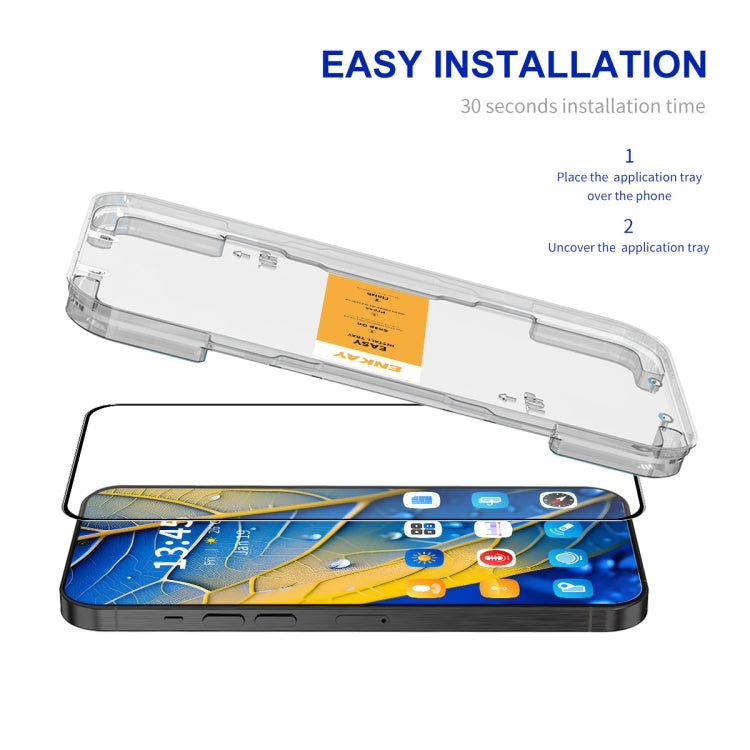 For Google Pixel 9 ENKAY Easy Install High Alumina Silicon Full Glass Film - Google Tempered Glass by ENKAY | Online Shopping South Africa | PMC Jewellery | Buy Now Pay Later Mobicred