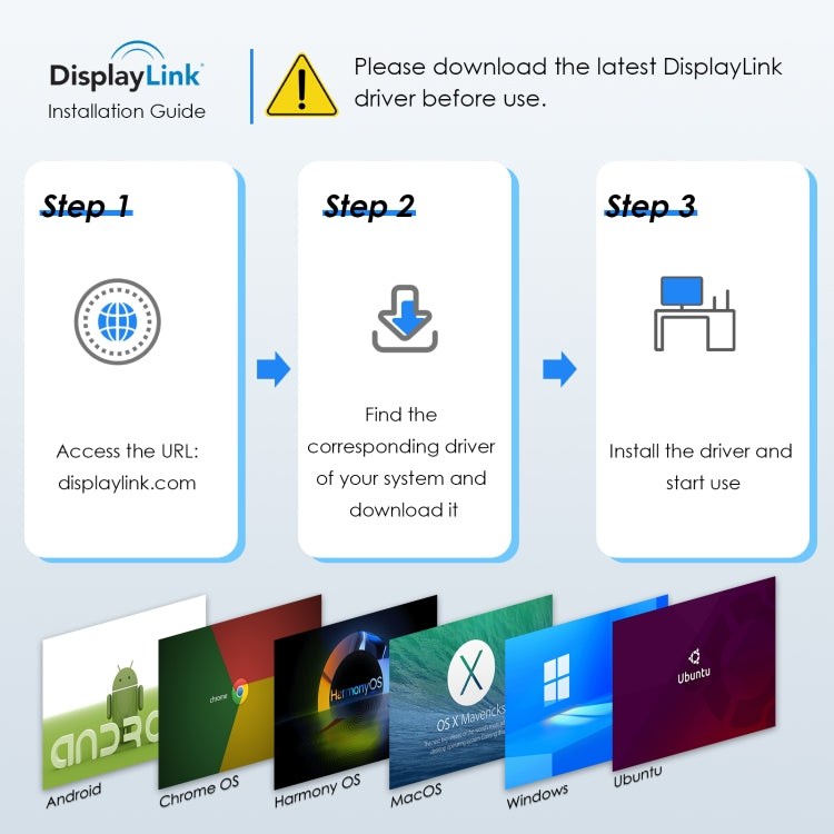 WAVLINK WL-UG69DH2 Dual Monitor USB+Type-C to Dual 4K HD DisplayPort Adapter Splitter(Silver) - Splitter by WAVLINK | Online Shopping South Africa | PMC Jewellery | Buy Now Pay Later Mobicred