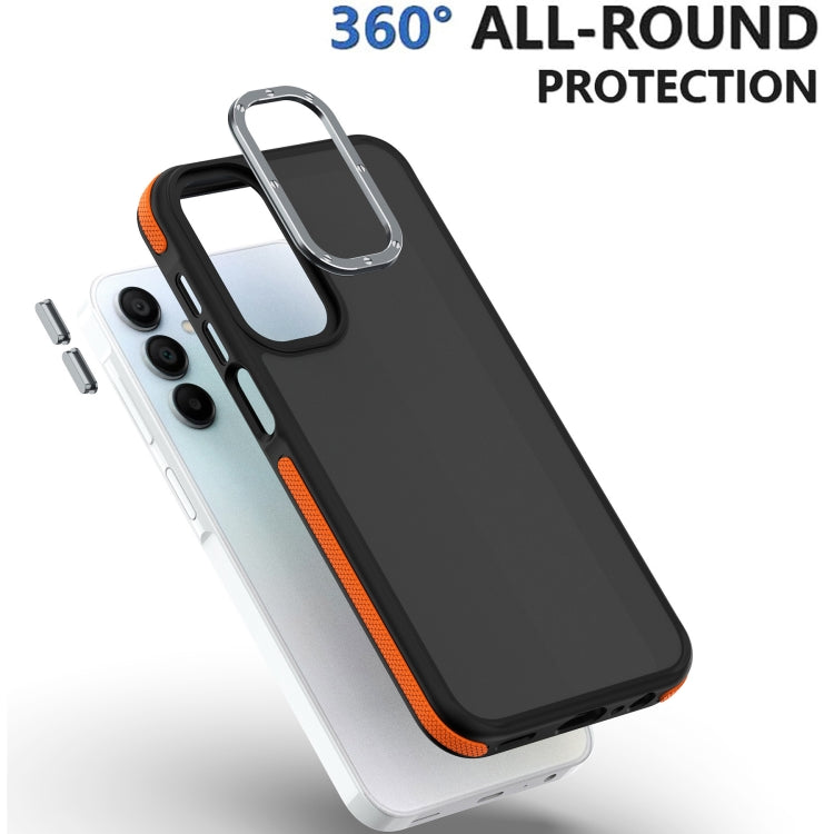 For Samsung Galaxy A35 5G Dual-Color Shockproof TPU Phone Case(Grey) - Galaxy Phone Cases by PMC TechLife | Online Shopping South Africa | PMC TechLife