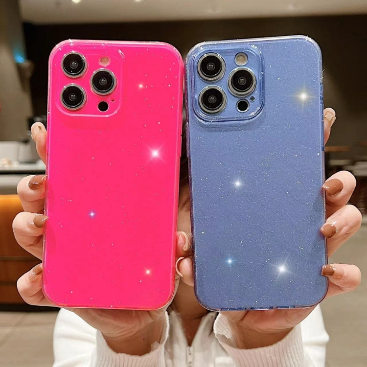For iPhone 16 Plus Jelly Glitter Solid Color TPU Phone Case(Red) - iPhone 16 Plus Cases by PMC TechLife | Online Shopping South Africa | PMC TechLife | Buy Now Pay Later Mobicred