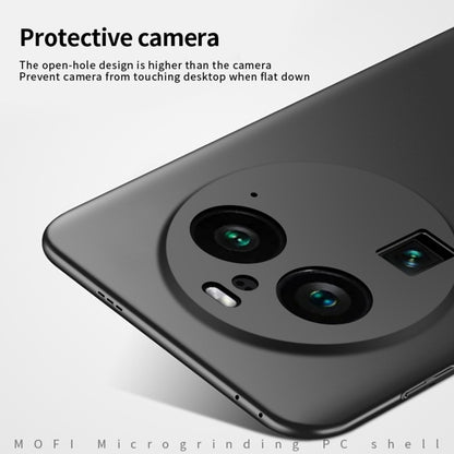 For OPPO Find X6 Pro MOFI Micro-Frosted PC Ultra-thin Hard Phone Case(Black) - OPPO Cases by MOFI | Online Shopping South Africa | PMC Jewellery