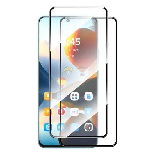 For Tecno Spark Go 2024 2pcs ENKAY Full Glue High Aluminum-silicon Tempered Glass Film - Tecno Tempered Glass by ENKAY | Online Shopping South Africa | PMC Jewellery | Buy Now Pay Later Mobicred