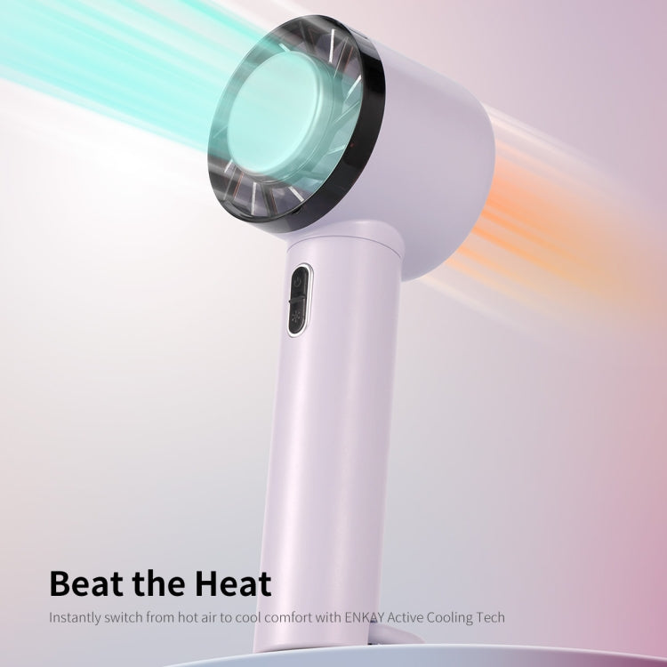 ENKAY Hat-Prince Handheld Mini Portable Cold Compress Cooling Fan(White) - Electric Fans by ENKAY | Online Shopping South Africa | PMC TechLife | Buy Now Pay Later Mobicred