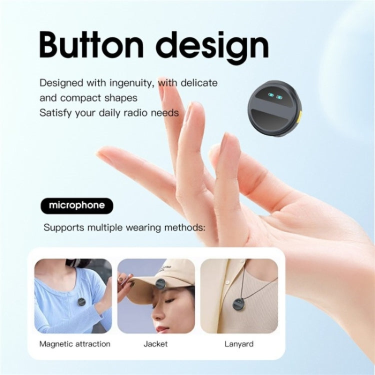 SX21 8 Pin Port 2.4G Smart Noise Reduction Lavalier Wireless Microphone - free shipping - PMC TechLife - Order now!