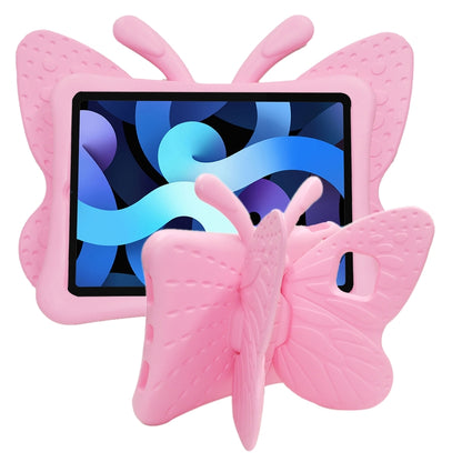 For iPad Air 11 2024 Butterfly Bracket Kids EVA Shockproof Tablet Case(Pink) - iPad Air 11 2024 Cases by PMC Jewellery | Online Shopping South Africa | PMC Jewellery | Buy Now Pay Later Mobicred