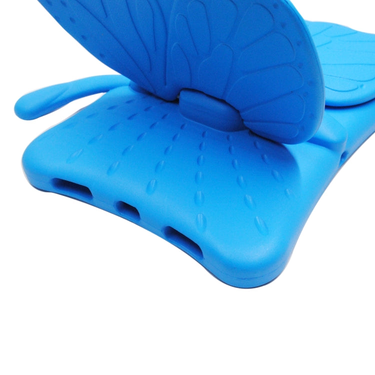 For iPad Pro 11 2024 Butterfly Bracket Kids EVA Shockproof Tablet Case(Blue) - iPad Pro 11 2024 Cases by PMC TechLife | Online Shopping South Africa | PMC TechLife | Buy Now Pay Later Mobicred