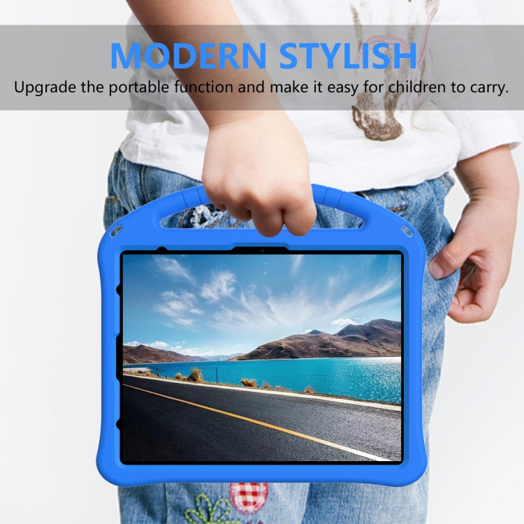 For iPad Pro 13 2024 EVA Shockproof Tablet Case with Holder(Blue) - iPad Pro 13 2024 Cases by PMC Jewellery | Online Shopping South Africa | PMC Jewellery | Buy Now Pay Later Mobicred