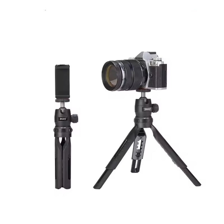 JMARY MT-30 Desktop Tripod Camera Phone Projector Selfie Stick 5-section Adjustable Tripod - Tripods by Jmary | Online Shopping South Africa | PMC TechLife | Buy Now Pay Later Mobicred