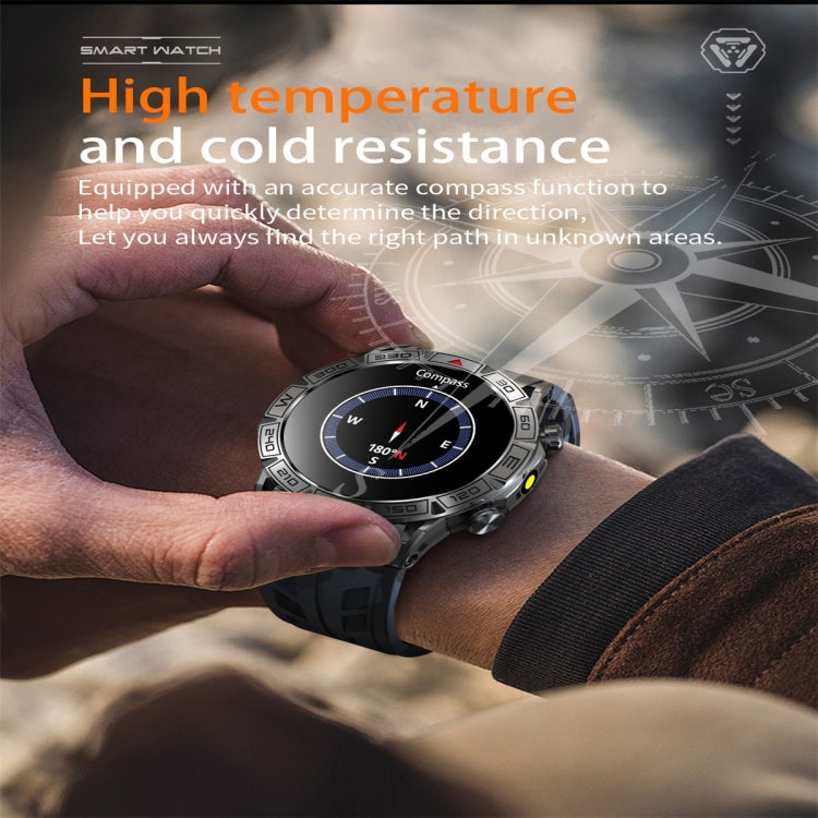 KC80 1.43 inch Color Screen Smart Watch, Support AI Voice Assistant / Bluetooth Call(Camouflage Orange) - Smart Watches by PMC Jewellery | Online Shopping South Africa | PMC Jewellery | Buy Now Pay Later Mobicred