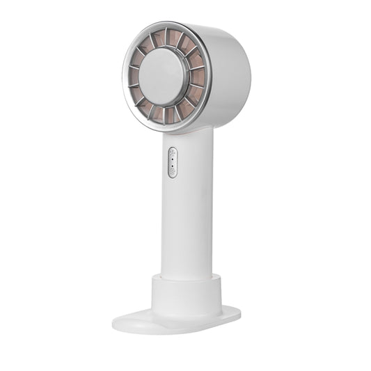 WX-633 Summer Handheld Fan 3 Speeds Semiconductor Cold Compress Desk Fan(White) - Electric Fans by PMC Jewellery | Online Shopping South Africa | PMC Jewellery | Buy Now Pay Later Mobicred