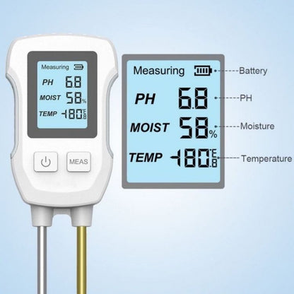 3 in 1 Digital Display Soil Detector, Soil Moisture, Temperature, PH - PH & Moisture Meter by PMC Jewellery | Online Shopping South Africa | PMC Jewellery | Buy Now Pay Later Mobicred