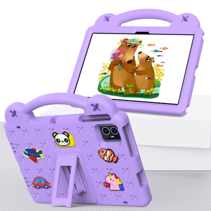 For Blackview Tab 80 10.1 2023 Handle Kickstand Children EVA Shockproof Tablet Case(Light Purple) - Others by PMC Jewellery | Online Shopping South Africa | PMC Jewellery | Buy Now Pay Later Mobicred