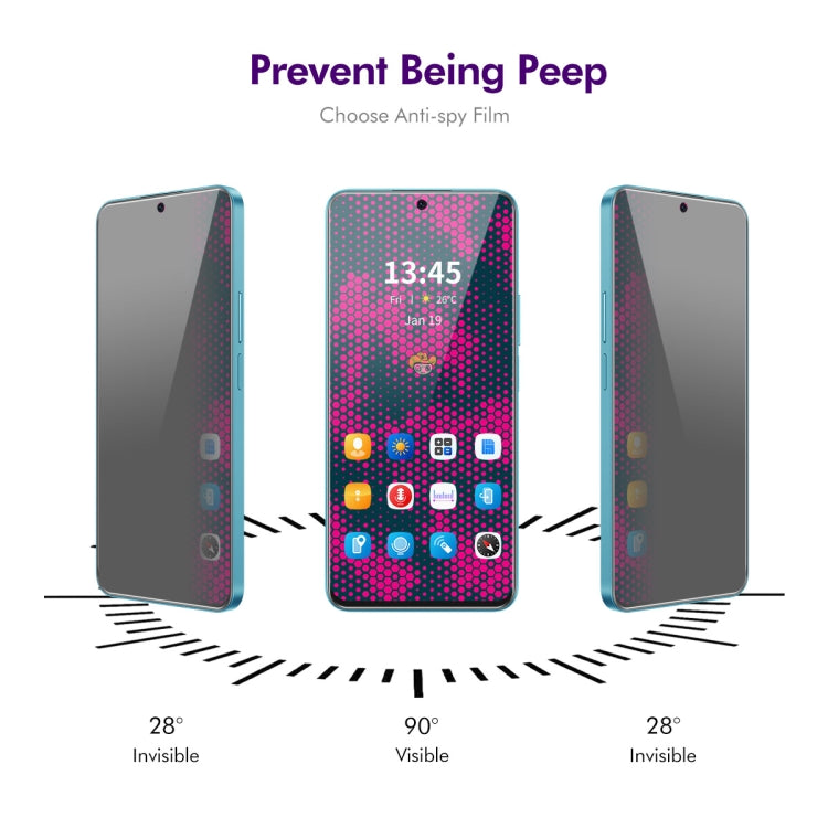 For Motorola Moto G Power 2024 5pcs ENKAY Hat-Prince 28 Degree Anti-peeping Privacy Tempered Glass Film - Motorola Tempered Glass by ENKAY | Online Shopping South Africa | PMC Jewellery | Buy Now Pay Later Mobicred