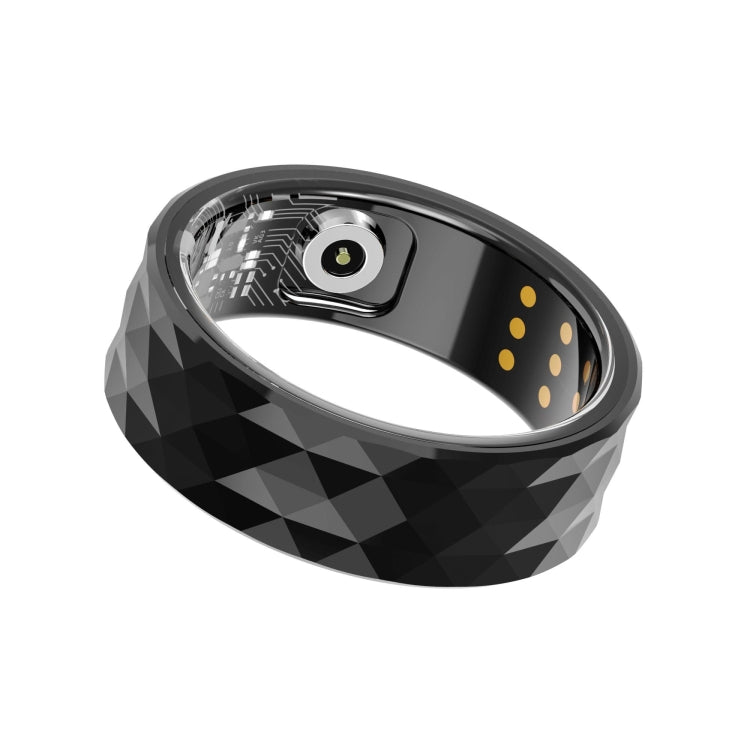 R12M SIZE 22 Smart Ring, Support Health Monitoring / Multiple Exercise Modes(Black) - Smart Rings / Smart Telephones by PMC TechLife | Online Shopping South Africa | PMC TechLife | Buy Now Pay Later Mobicred