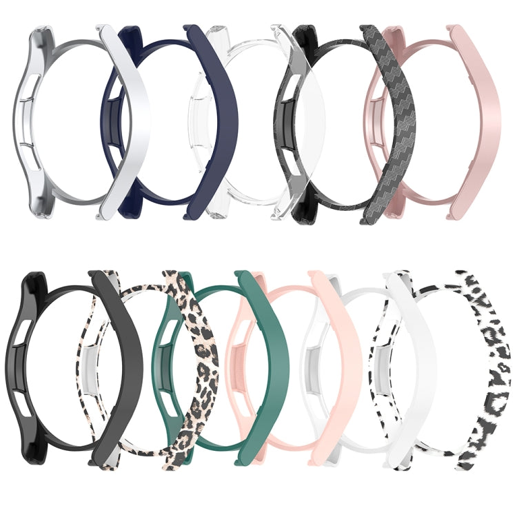 For Samsung Galaxy Watch FE 40mm Half Pack Hollow PC Watch Protective Case(Silver) - Watch Cases by PMC TechLife | Online Shopping South Africa | PMC TechLife | Buy Now Pay Later Mobicred
