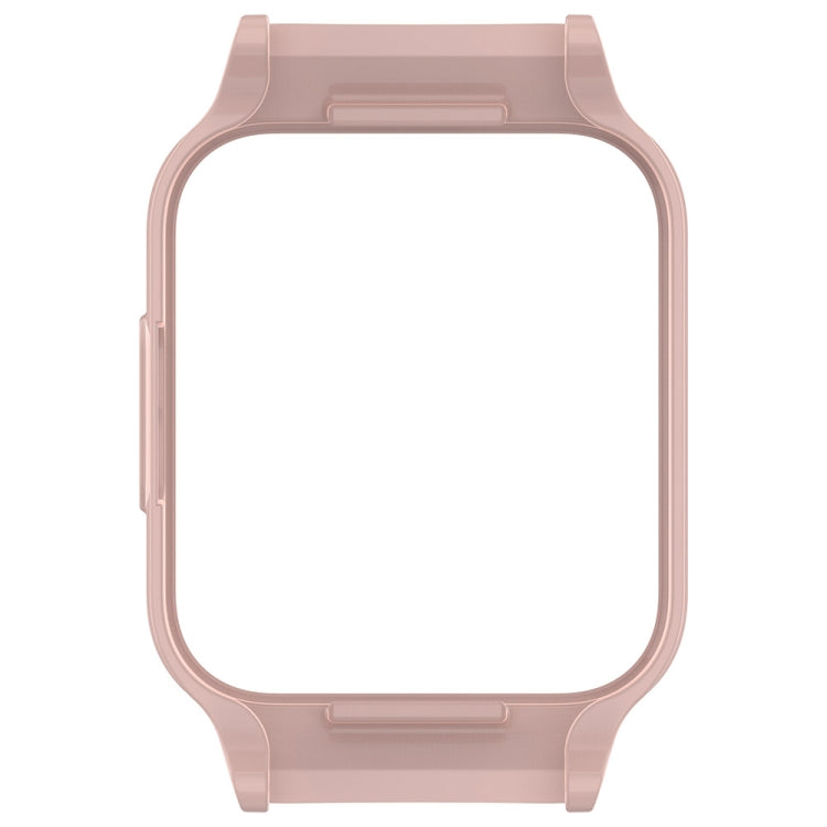 For Redmi Watch 4 Half Pack PC Watch Protective Case(Pink) - Watch Cases by PMC TechLife | Online Shopping South Africa | PMC TechLife | Buy Now Pay Later Mobicred