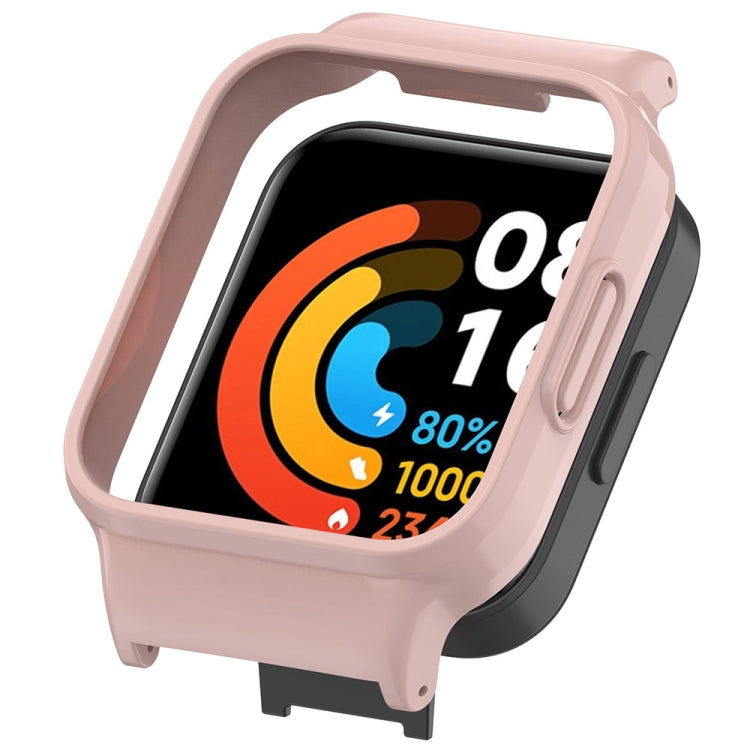 For Redmi Watch 3 Active Half Pack PC Watch Protective Case(Pink) - Watch Cases by PMC TechLife | Online Shopping South Africa | PMC TechLife | Buy Now Pay Later Mobicred