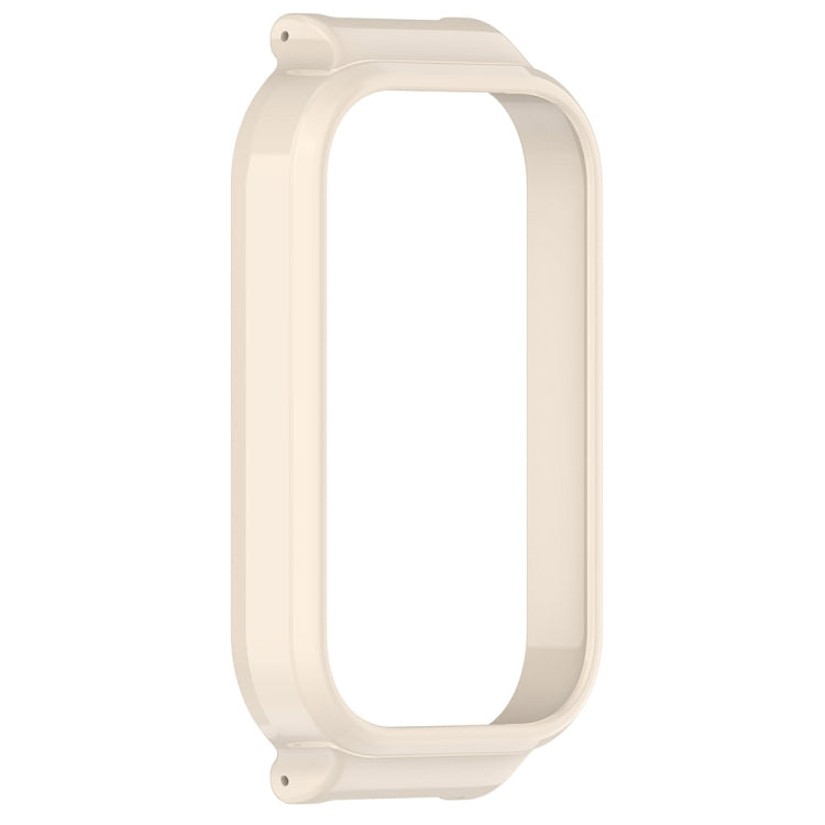 For Redmi Band 2 Half Pack PC Watch Protective Case(Creamy White) - Watch Cases by PMC TechLife | Online Shopping South Africa | PMC TechLife | Buy Now Pay Later Mobicred