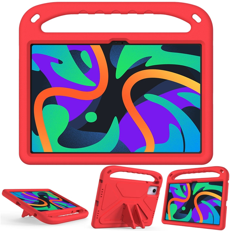 For iPad Pro 13 2024 Handle EVA Shockproof Tablet Case with Holder(Red) - iPad Pro 13 2024 Cases by PMC TechLife | Online Shopping South Africa | PMC TechLife | Buy Now Pay Later Mobicred