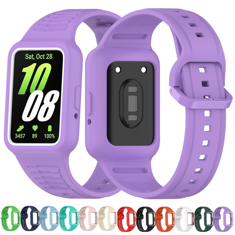 For  Huawei Band 8 Two Color Frame Integrated Silicone Watch Band(Sky Blue) - free shipping - PMc TechLife - Order now!