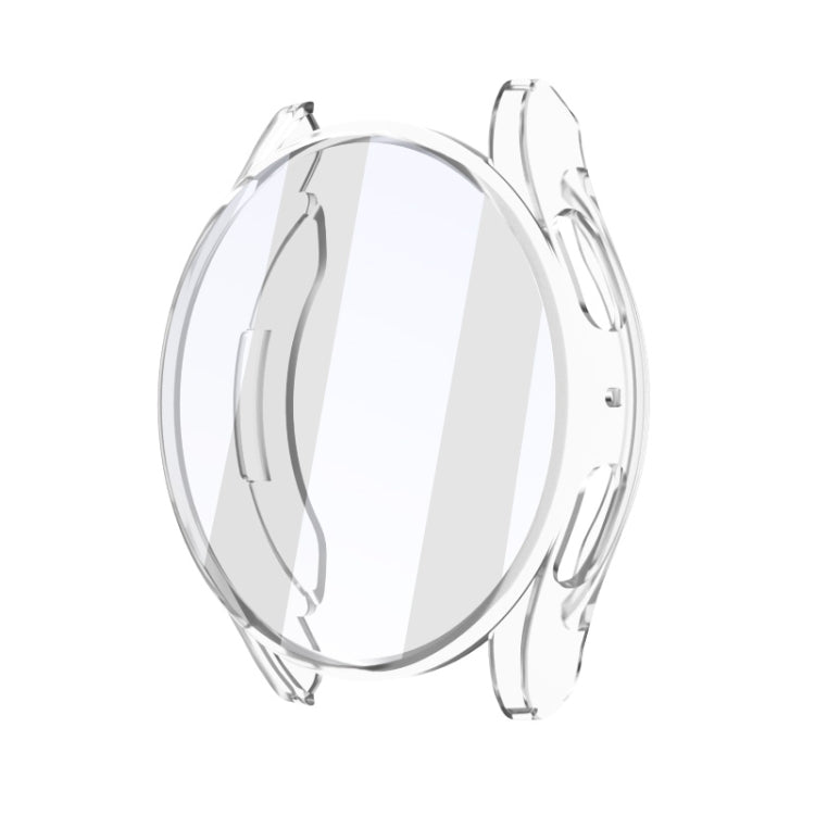 For Samsun Galaxy Watch 7 44mm Full Coverage TPU Electroplated Watch Protective Case(Transparent.) - Watch Cases by PMC Jewellery | Online Shopping South Africa | PMC Jewellery | Buy Now Pay Later Mobicred