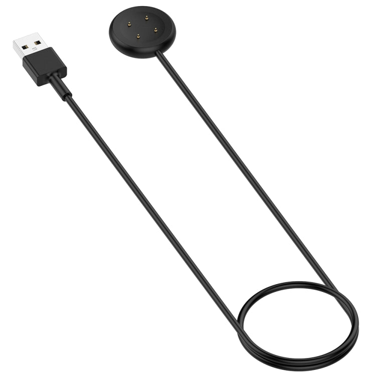 For Fitbit Ace LTE USB-A Interface Smart Watch Magnetic Charging Cable(Black) - Charger by PMC TechLife | Online Shopping South Africa | PMC TechLife | Buy Now Pay Later Mobicred