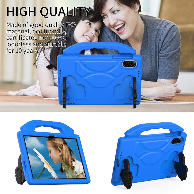 For Honor Pad X8 Pro 11.2 2023 Children EVA Shockproof Tablet Case with Thumb Bracket(Blue) - Honor by PMC TechLife | Online Shopping South Africa | PMC TechLife | Buy Now Pay Later Mobicred