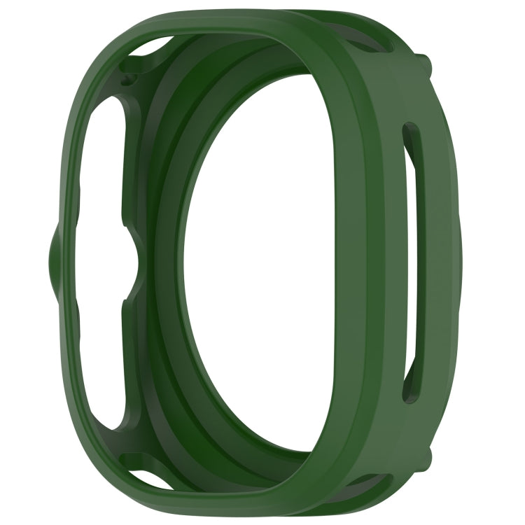 For Samsung Galaxy Watch Ultra 47mm Armored TPU Watch Protective Case(Green) - Watch Cases by PMC Jewellery | Online Shopping South Africa | PMC Jewellery | Buy Now Pay Later Mobicred