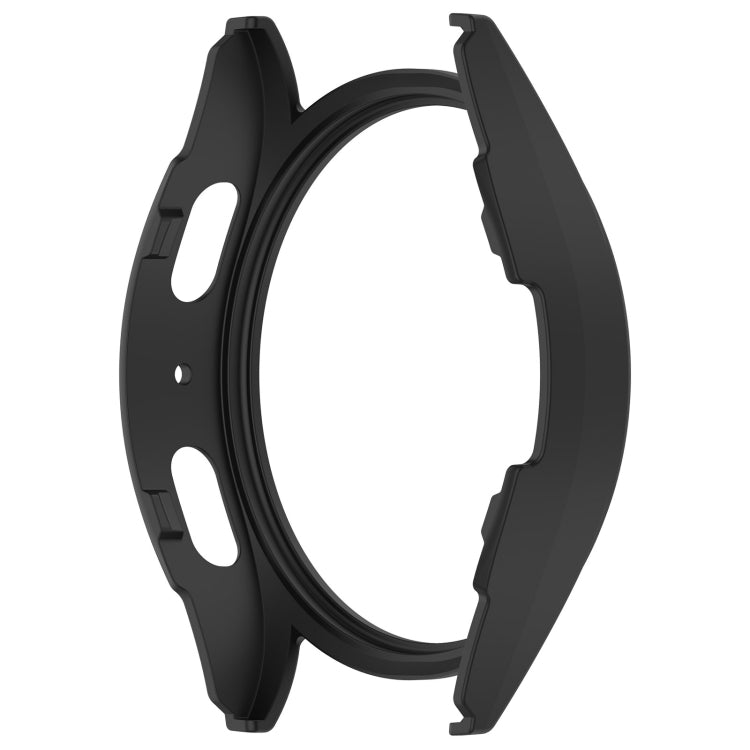 For Sansung Galaxy Watch 7 44mm Half Pack Hollow PC Watch Protective Case(Black) - Watch Cases by PMC TechLife | Online Shopping South Africa | PMC TechLife | Buy Now Pay Later Mobicred