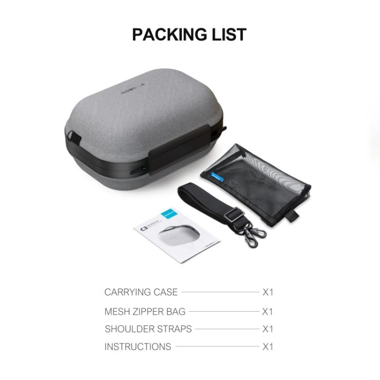 BOBOVR C3 For Meta Quest 3 Carrying Bag Hardshell Storage Case VR Accessories - VR Accessories by PMC TechLife | Online Shopping South Africa | PMC TechLife | Buy Now Pay Later Mobicred