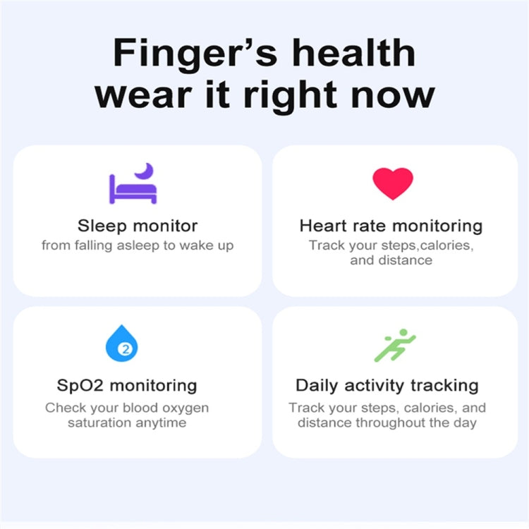 R03 SIZE 8 Smart Ring, Support Heart Rate / Blood Oxygen / Sleep / Multiple Sports Modes(Gold) - Smart Rings / Smart Telephones by PMC TechLife | Online Shopping South Africa | PMC TechLife | Buy Now Pay Later Mobicred