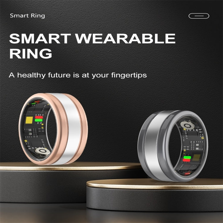 R18 SIZE 9 Smart Ring, Support Heart Rate / Blood Oxygen / Sleep/ Multiple Sports Modes(Black) - free shipping - PMC TechLife - Order now!