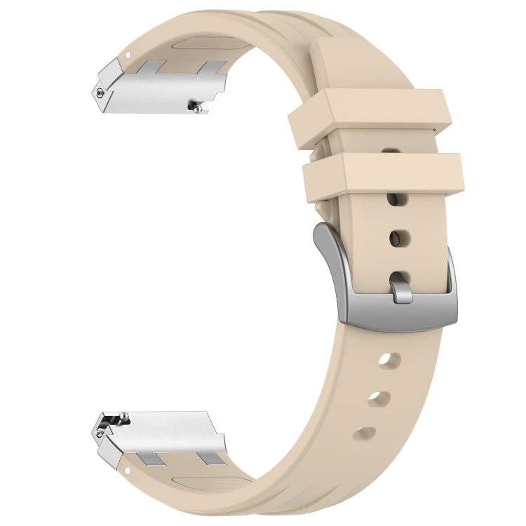 For Huawei Watch 3 22mm Quick Release Silver Buckle Royal Silicone Watch Band(Starlight) - free shipping - PMC TechLife - Order now!