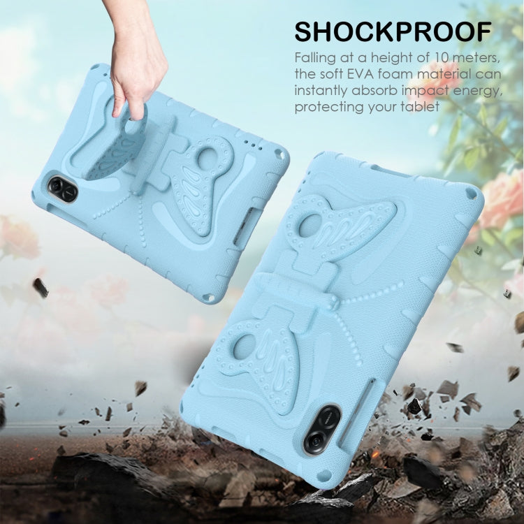 For Honor Pad X8 Pro 11.5 Butterfly Bracket EVA Shockproof Tablet Case(Light Blue) - Honor by PMC TechLife | Online Shopping South Africa | PMC TechLife | Buy Now Pay Later Mobicred