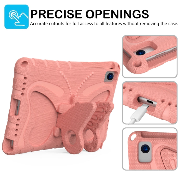 For Honor V6 10.4 2020 Butterfly Bracket EVA Shockproof Tablet Case(Pink Orange) - Honor by PMC TechLife | Online Shopping South Africa | PMC TechLife | Buy Now Pay Later Mobicred