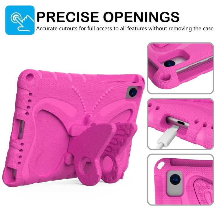For Honor V6 10.4 2020 Butterfly Bracket EVA Shockproof Tablet Case(Rose Red) - Honor by PMC TechLife | Online Shopping South Africa | PMC TechLife | Buy Now Pay Later Mobicred