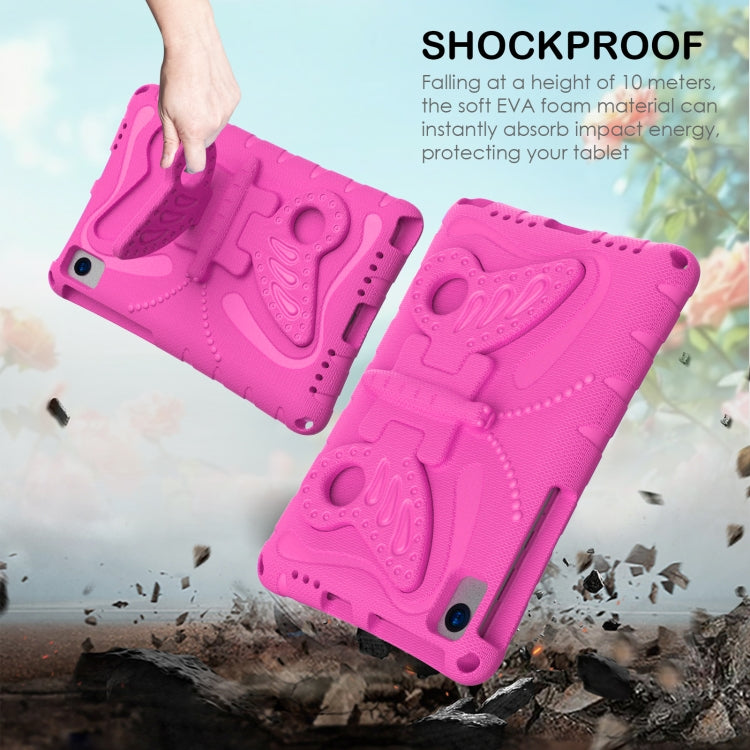 For Honor V6 10.4 2020 Butterfly Bracket EVA Shockproof Tablet Case(Rose Red) - Honor by PMC TechLife | Online Shopping South Africa | PMC TechLife | Buy Now Pay Later Mobicred