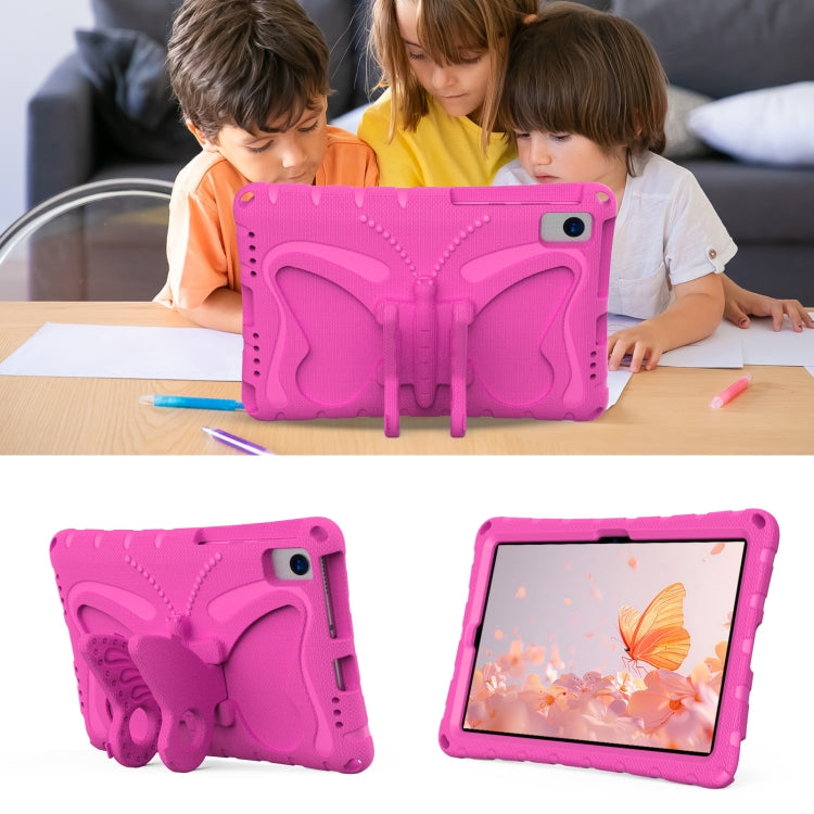 For Honor V6 10.4 2020 Butterfly Bracket EVA Shockproof Tablet Case(Rose Red) - Honor by PMC TechLife | Online Shopping South Africa | PMC TechLife | Buy Now Pay Later Mobicred