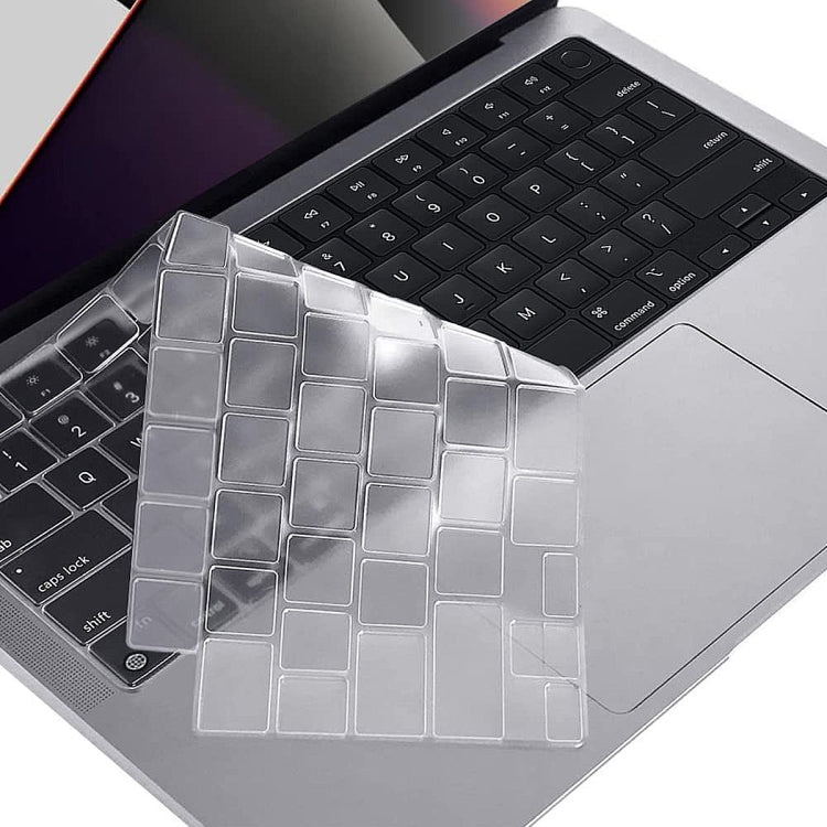 For MacBook Pro 14.2 / 16.2 / Air 13.6 / 15.3 ENKAY US Version Soft TPU Keyboard Protector Film - Keyboard Protector by ENKAY | Online Shopping South Africa | PMC Jewellery | Buy Now Pay Later Mobicred