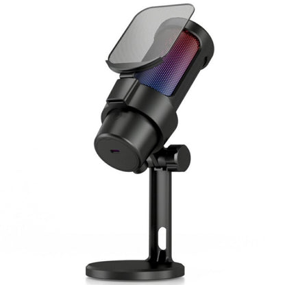 M8 Professional Desktop Condenser Microphone With RGB Light - Microphone by PMC Jewellery | Online Shopping South Africa | PMC Jewellery | Buy Now Pay Later Mobicred