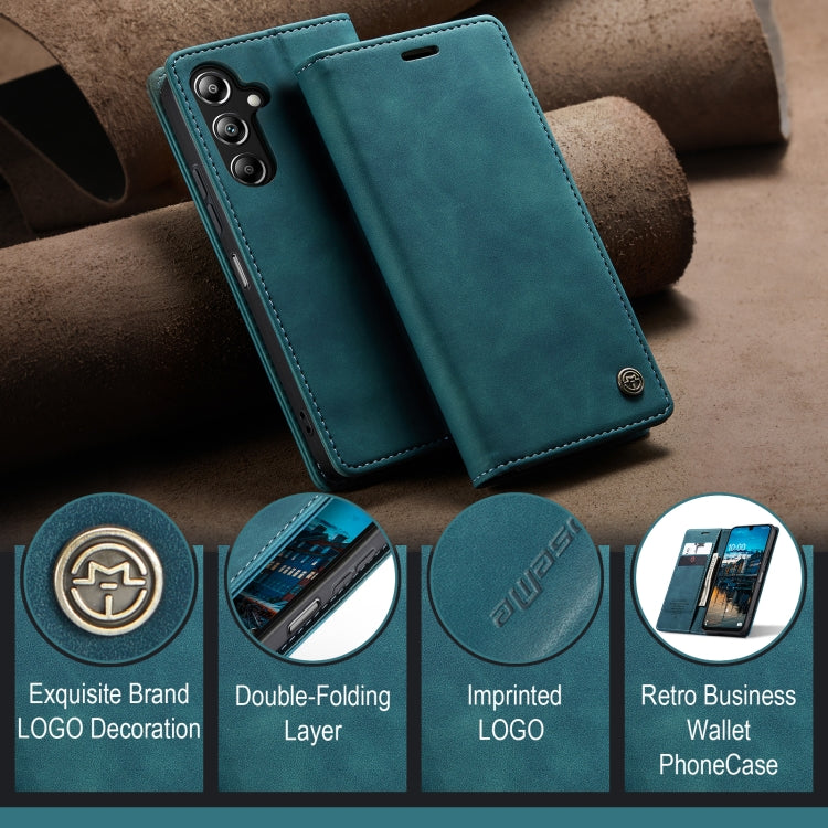 For Samsung Galaxy A16 5G CaseMe 013 Multifunctional Horizontal Flip Leather Phone Case(Blue) - Galaxy Phone Cases by CaseMe | Online Shopping South Africa | PMC Jewellery | Buy Now Pay Later Mobicred