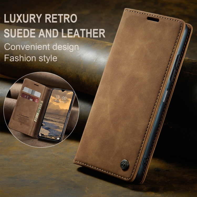 For Redmi 14C CaseMe 013 Multifunctional Horizontal Flip Leather Phone Case(Brown) - 14C Cases by CaseMe | Online Shopping South Africa | PMC Jewellery | Buy Now Pay Later Mobicred