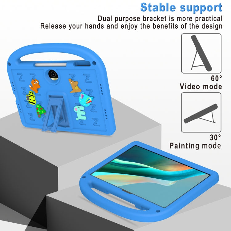 For Honor Pad 9 12.1 Cartoon Sparrow EVA Shockproof Tablet Case(Blue) - Honor by PMC TechLife | Online Shopping South Africa | PMC TechLife | Buy Now Pay Later Mobicred